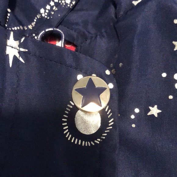 LONDON FOG Navy Midweight Trench Jacket Kids Size 5 - Picture 12 of 14